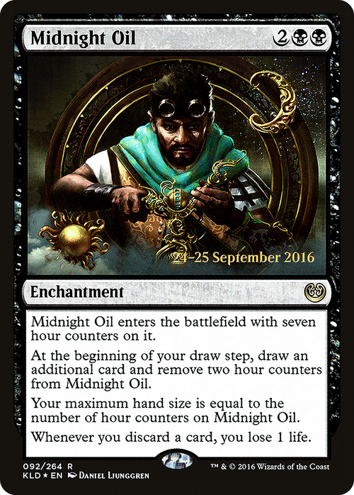 Midnight Oil (PRE-92S) - Kaladesh Promos Foil