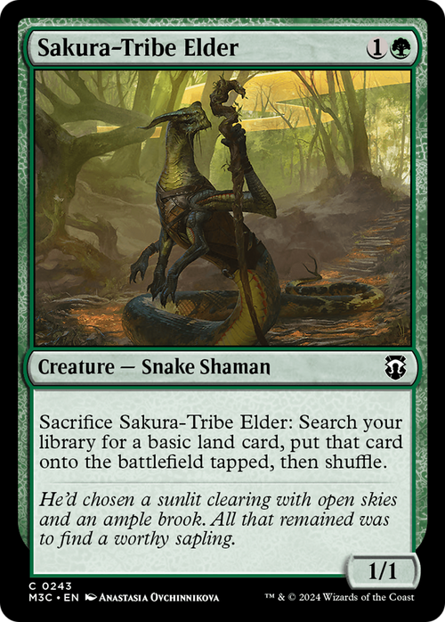 Sakura-Tribe Elder (M3C-243) - Modern Horizons 3 Commander