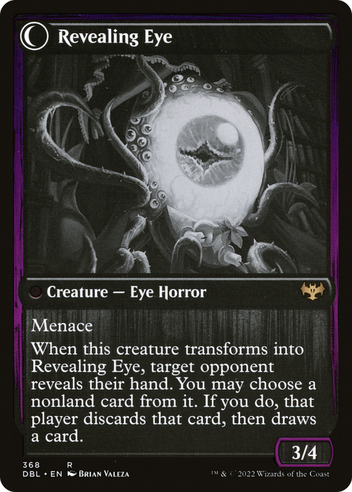Concealing Curtains (DBL-368) - Innistrad: Double Feature: (Double Faced Transform) Foil