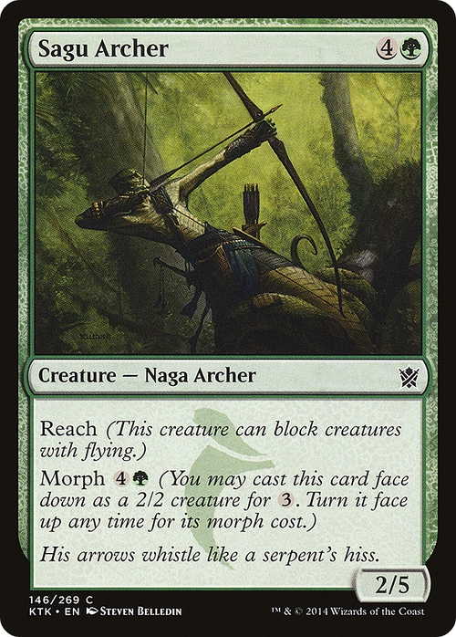 Sagu Archer (KTK-146) - Khans of Tarkir Foil