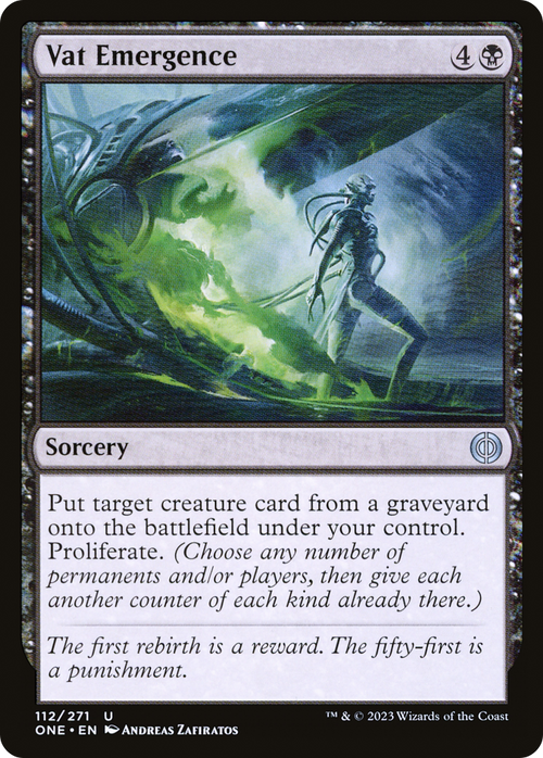 Vat Emergence (ONE-112) - Phyrexia: All Will Be One Foil