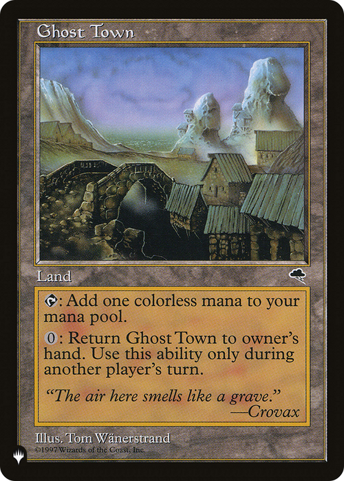 Ghost Town (LIST-TMP-318) - The List