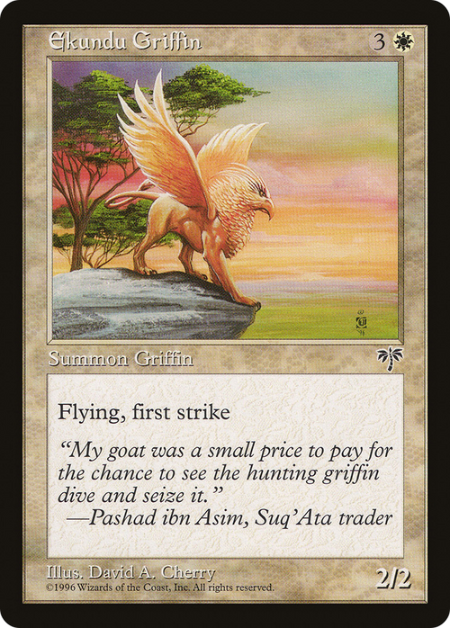 Ekundu Griffin (MIR-) - Mirage