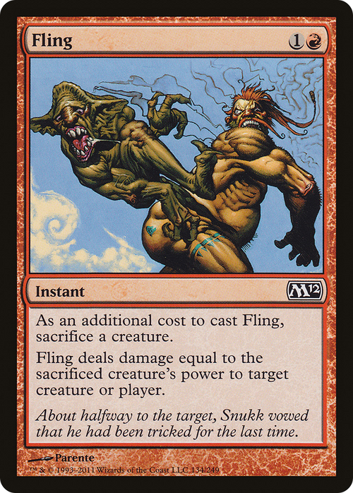 Fling (M12-134) - Magic 2012 Foil