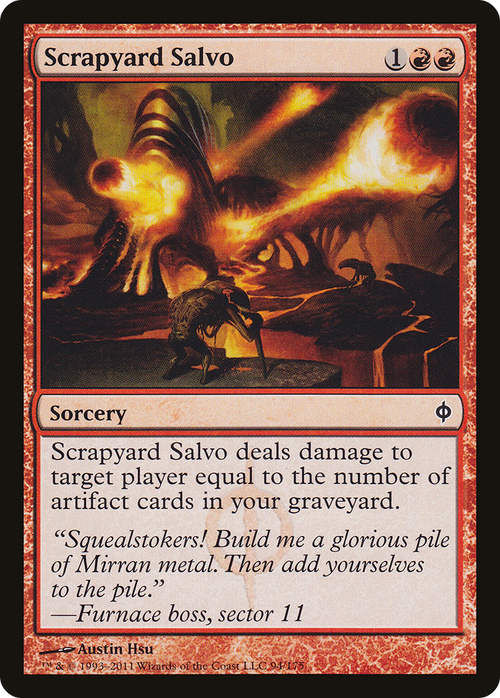 Scrapyard Salvo (NPH-094) - New Phyrexia