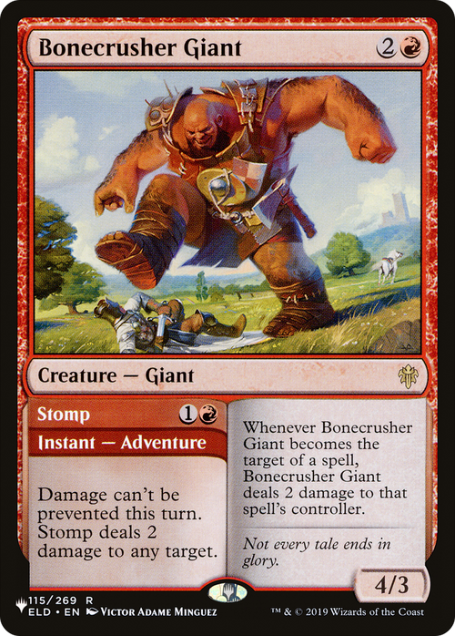 Bonecrusher Giant (LIST-115/269) - The List