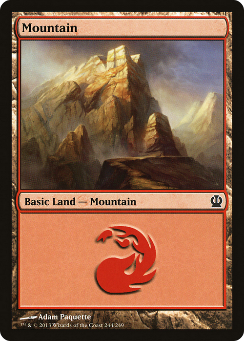Mountain (244) (THS-244) - Theros