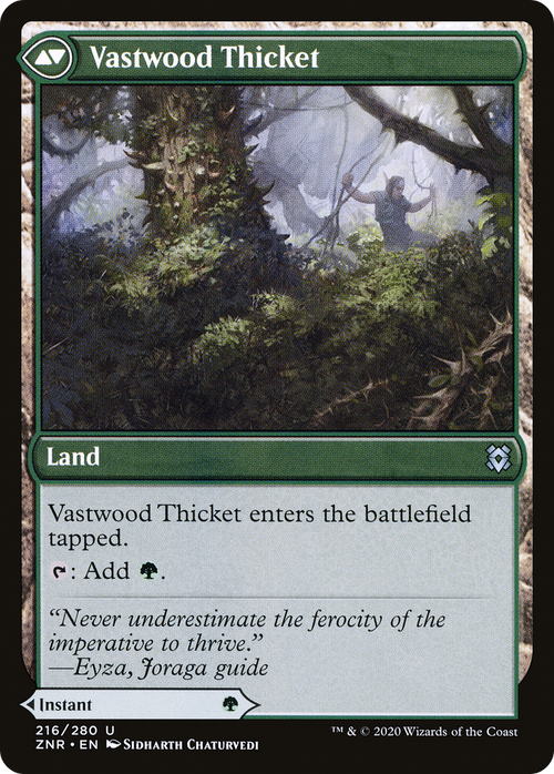Vastwood Fortification (ZNR-216) - Zendikar Rising