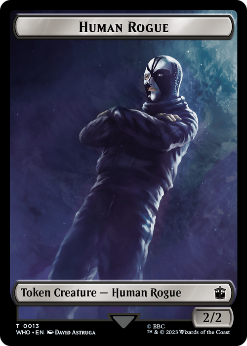 Human Rogue (TWHO-013) - Doctor Who Tokens Foil