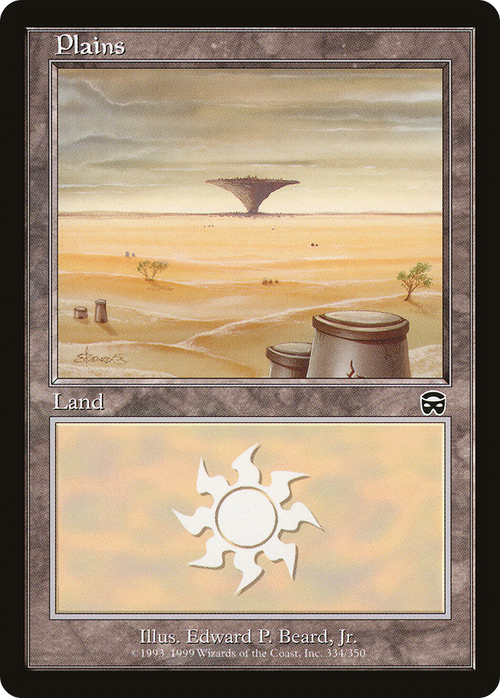 Plains (334) (MMQ-334) - Mercadian Masques