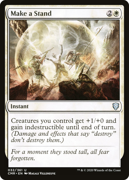 Make a Stand (CMR-032) - Commander Legends