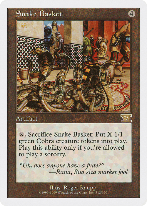 Snake Basket (6ED-312) - Classic Sixth Edition