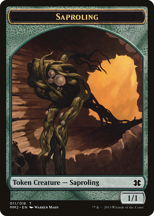 Saproling Token (MM2-011) - Modern Masters 2015 Tokens