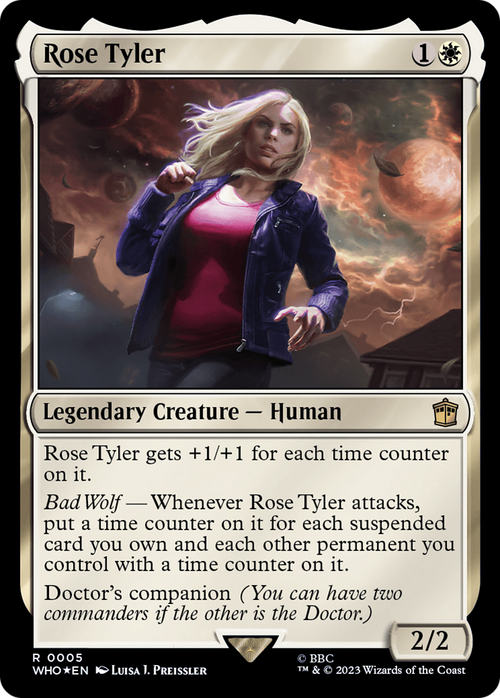 Rose Tyler (WHO-005) - Doctor Who Foil