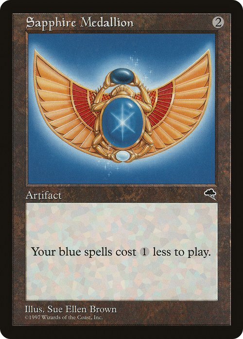 Sapphire Medallion (TMP-306) - Tempest