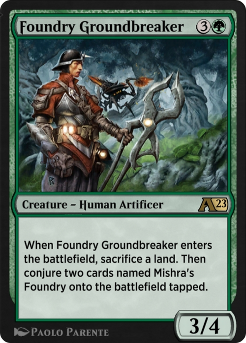 Foundry Groundbreaker (YBRO-013) - Alchemy: The Brothers' War