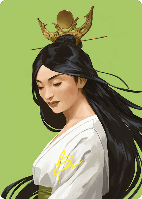 Azusa, Lost but Seeking // Azusa, Lost but Seeking (ACMM-056) - Commander Masters Art Series (Borderless)