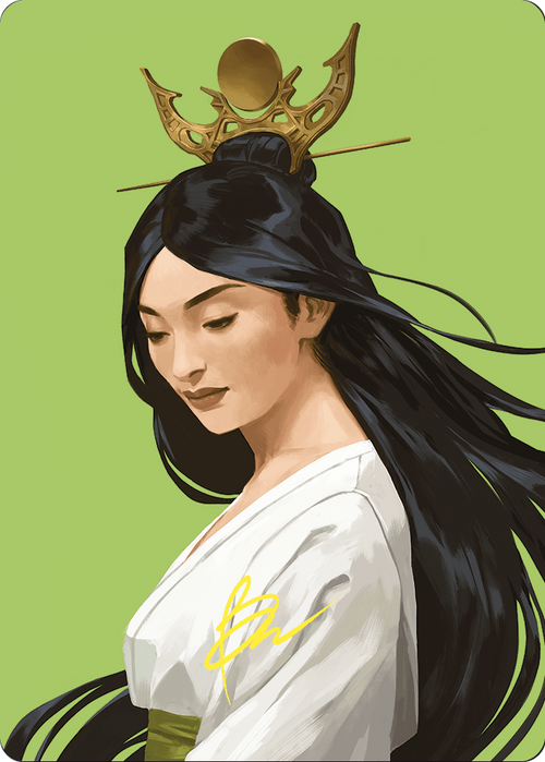 Azusa, Lost but Seeking // Azusa, Lost but Seeking (ACMM-056) - Commander Masters Art Series (Borderless)