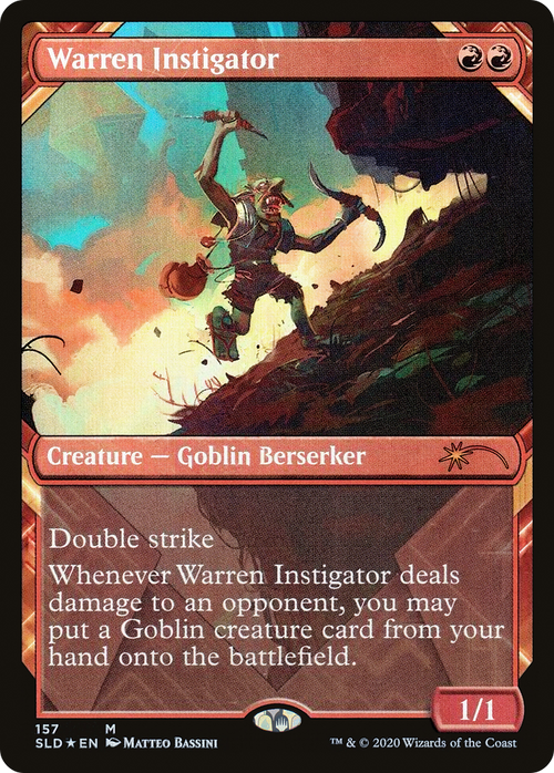 Warren Instigator (SLD-157) - Secret Lair Drop: (Showcase)