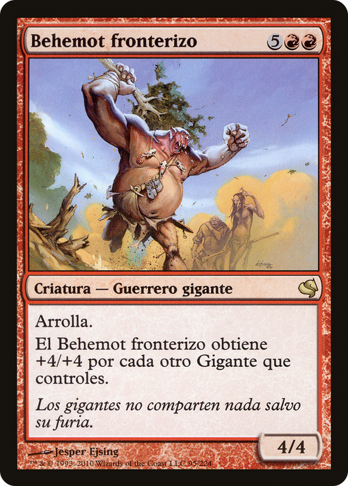 Borderland Behemoth (Spanish) - "Behemot fronterizo" (PS11-095) - Salvat 2011