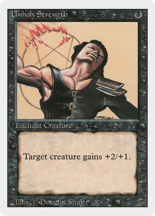 Unholy Strength (3ED-) - Revised Edition
