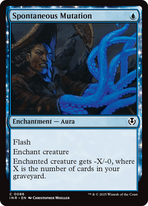 Spontaneous Mutation (INR-086) - Innistrad Remastered: (enchantment) Foil