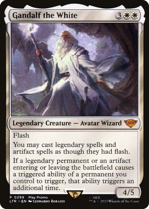 Gandalf the White (PTP-299) - Pro Tour Promos Foil