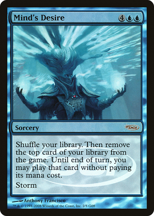 Mind's Desire (JDG-002) - Judge Gift Cards 2008 Foil