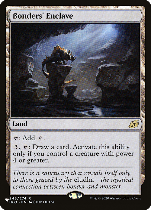 Bonders' Enclave (LIST-245) - The List