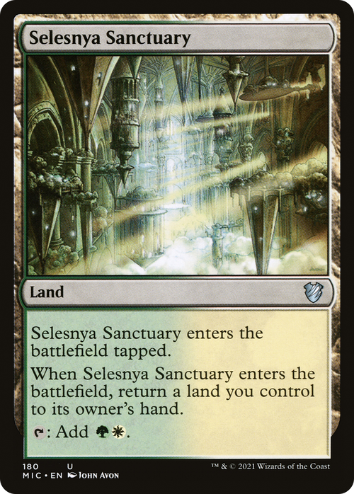Selesnya Sanctuary (MIC-180) - Midnight Hunt Commander