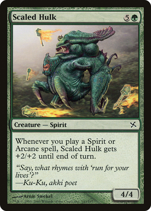 Scaled Hulk (BOK-143) - Betrayers of Kamigawa