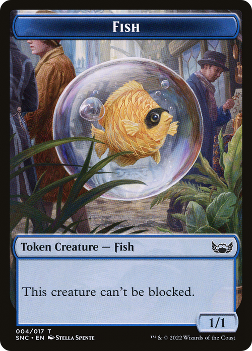 Fish (TSNC-004) - Streets of New Capenna Tokens