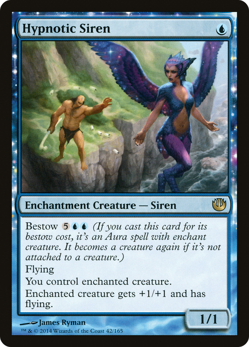 Hypnotic Siren (JOU-042) - Journey into Nyx: (enchantment) Foil