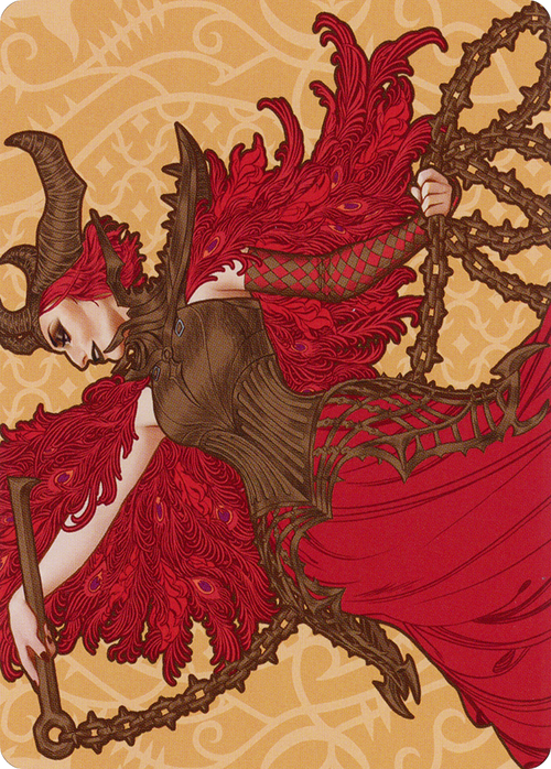 Judith, the Scourge Diva // Judith, the Scourge Diva (AMOM-080) - March of the Machine Art Series (Borderless) Foil