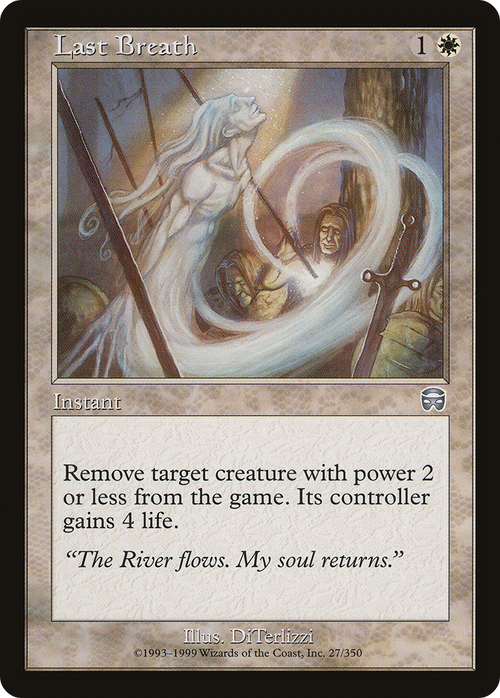 Last Breath (MMQ-027) - Mercadian Masques Foil