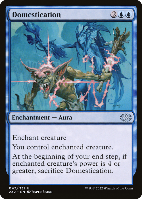 Domestication (2X2-047) - Double Masters 2022 Foil