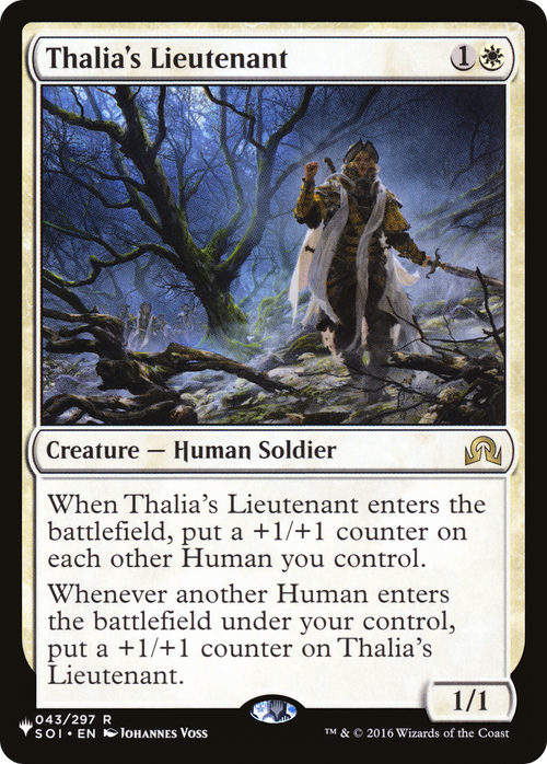 Thalia's Lieutenant (LIST-043/297) - The List