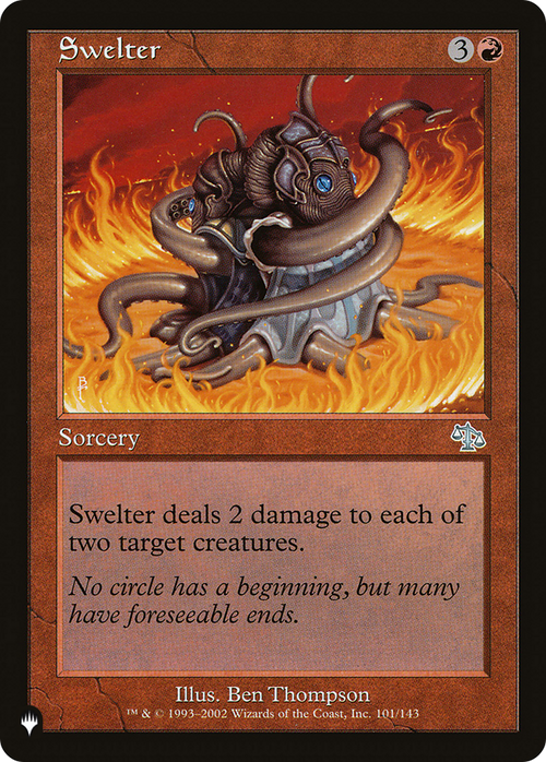 Swelter (LIST-JUD-101) - The List