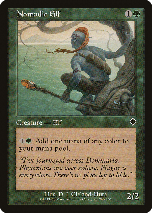Nomadic Elf (INV-200) - Invasion Foil
