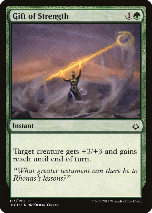 Gift of Strength (HOU-117) - Hour of Devastation