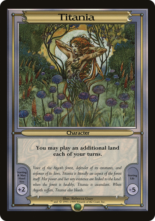 Titania (Oversize) (VNG-) - Vanguard Series