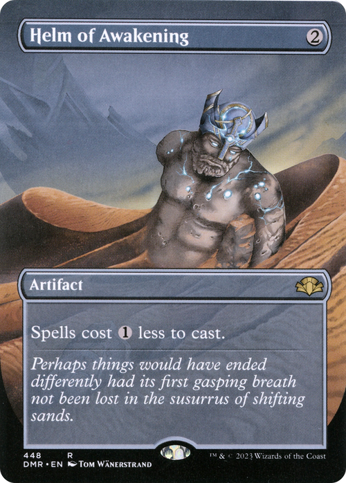 Helm of Awakening (Borderless) (DMR-448) - Dominaria Remastered Foil