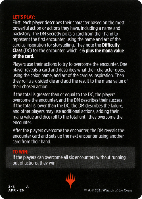 Magic and Minions // Magic and Minions (cont'd) (MAFR-003) - Adventures in the Forgotten Realms Minigames Foil