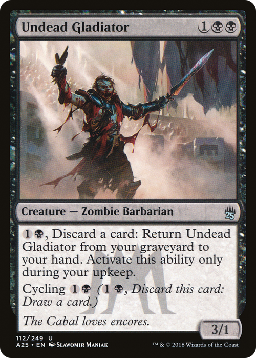 Undead Gladiator (A25-112) - Masters 25