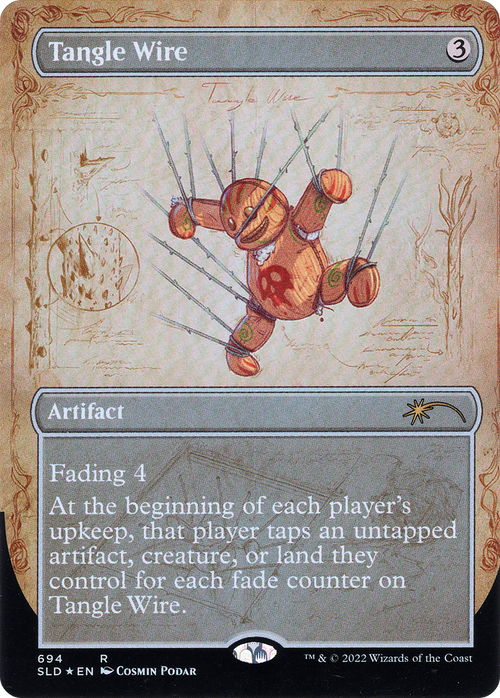 Tangle Wire (Borderless) (SLD-694) - Secret Lair Drop Foil