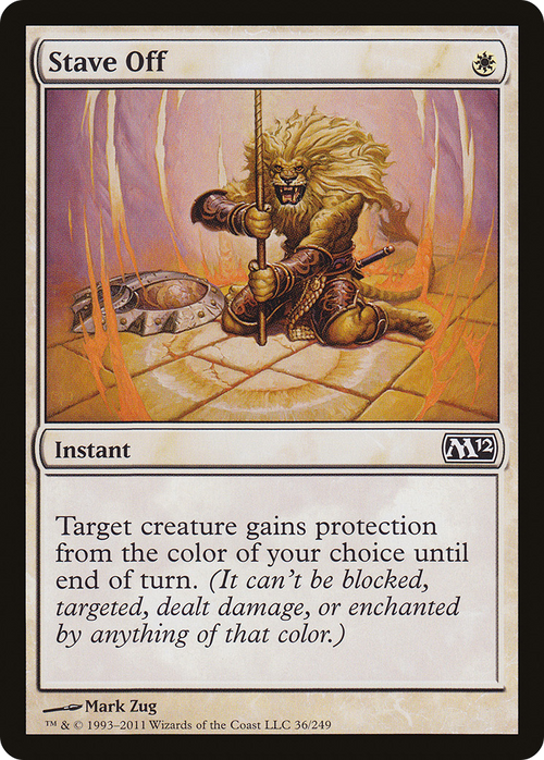 Stave Off (M12-036) - Magic 2012 Foil