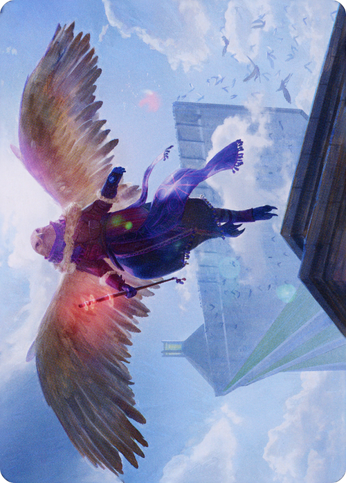 Balmor, Battlemage Captain // Balmor, Battlemage Captain (ADMU-044) - Dominaria United Art Series (Borderless) Foil