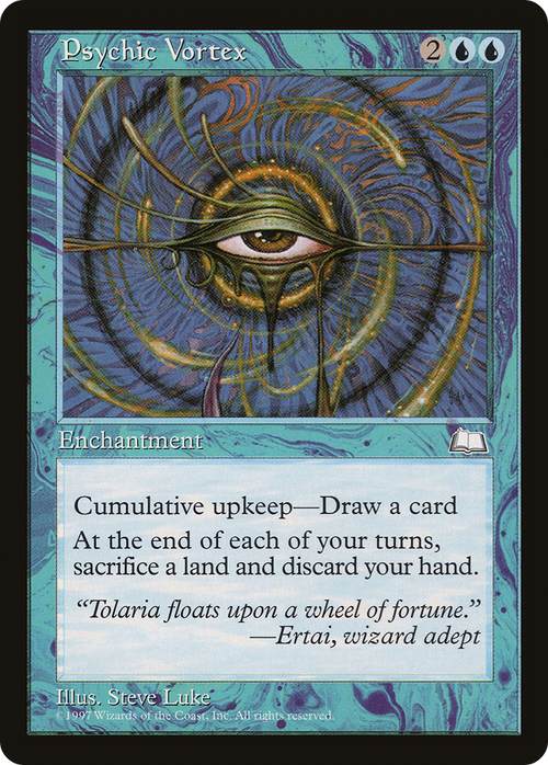 Psychic Vortex (WTH-) - Weatherlight