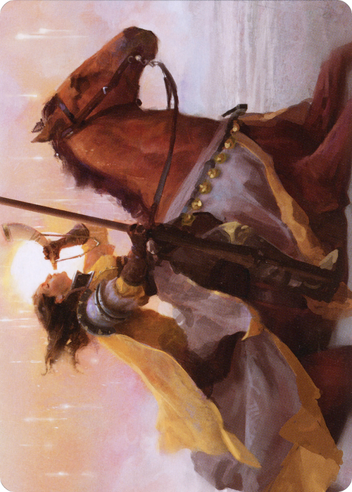 Sunrise Cavalier // Sunrise Cavalier (AMID-069) - Midnight Hunt Art Series (Borderless)