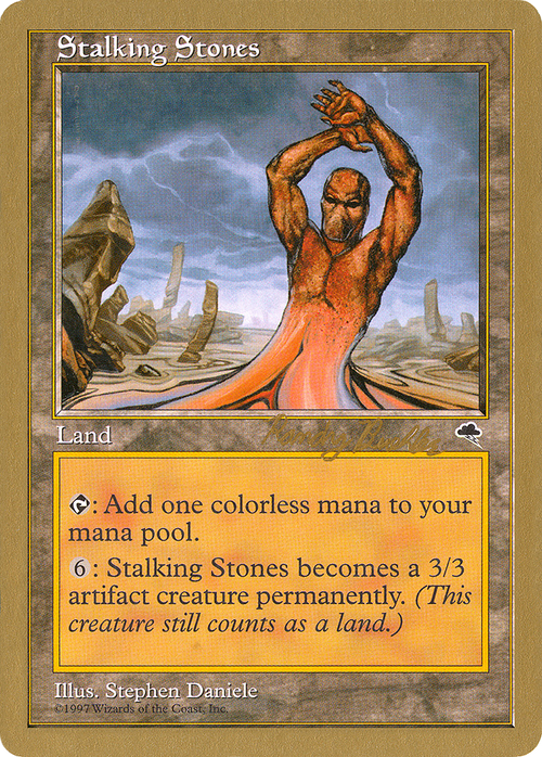 Stalking Stones - 1998 Randy Buehler (TMP) (WCD-) - World Championship Decks 1998